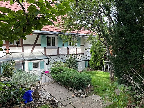 Pfetterhouse, proche Mooslargue, terrain de Golf e