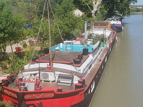 Canal du Midi, Sect. Le Crès/Montpellier, Axe Bé