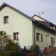 Sect. Durmenach - Werentzhouse - Fislis, à env. 5 - 50 min de Ferrette, Waldighoffen, Leymen et Bâle, Freiburg: Maison env. 190 m² / salon-séjour avec superbe poêle à bois scandinave / espace salle à manger - cuisine env. 40 m² / 5 chambres dont 1 gr. chambre style LOFT. Situation calme et ensoleillée.

