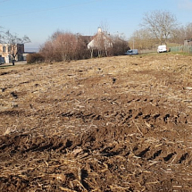 Axe Bâle - Altkirch, Secteur Jettingen/RN 419, à 7 - 20 min Waldighofen, Altkirch, Landser, Airport, Basel, Palmrain: Beau terrain env. 29 ares dont 24 constructibles - très au calme + ensoleillé, vue dégagée sur village et Sundgau! 
